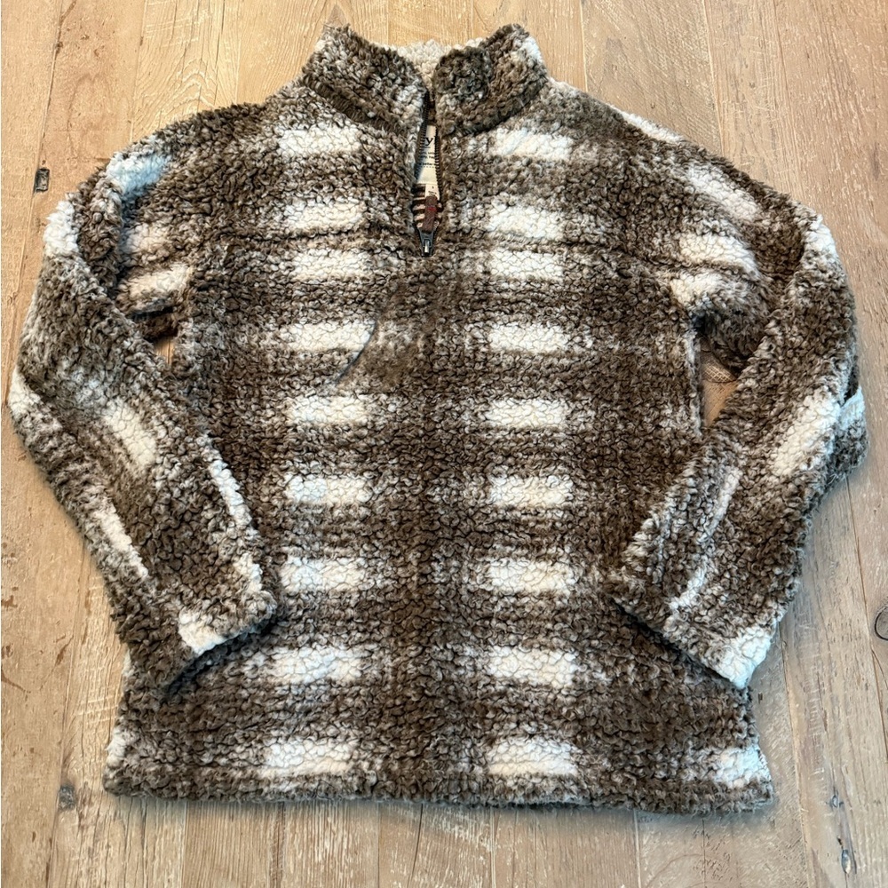 DYLAN Sherpa Quarter Zip EUC! Size L